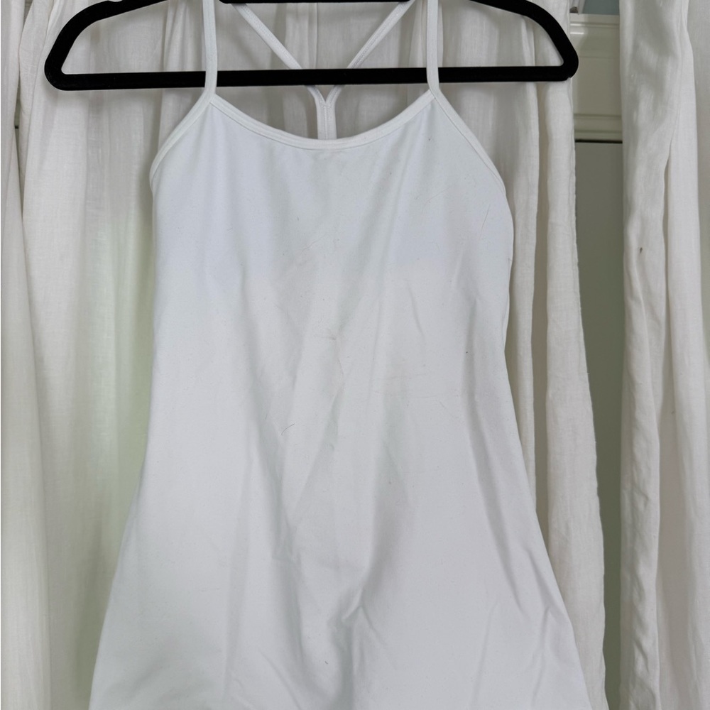 lululemon athletica White Tank Top